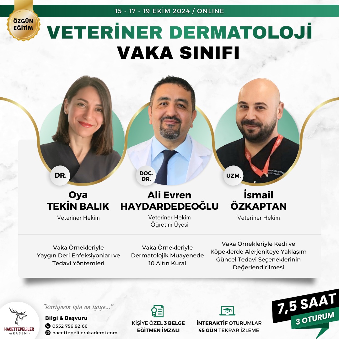 Veteriner Dermatoloji Vaka Sınıfı